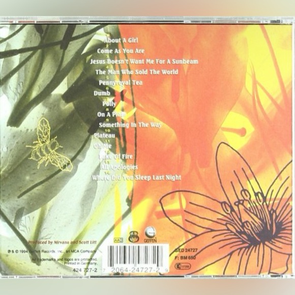 Nirvana. MTV Unplugged in NY. Special Limited Edition Collector's Edition. Live - Picture 2 of 3